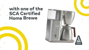 Give the gift of great coffee with an SCA Certified Home Brewer