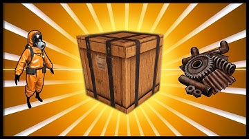 Rust Academy: LOOT FROM 100 RADTOWN CRATES