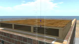 MOSES OpenSimulator Fire Simulation Video