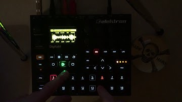 Elektron Digitakt Piano Sample Sequence, Variations