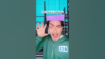 If Thanos Was A Babysitter (part 2) #squidgame #thanos #player230 #player222 #squidgame2 #shorts