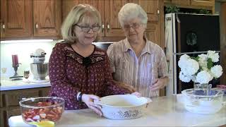 In the Kitchen with Granny - Strawberry Cobbler