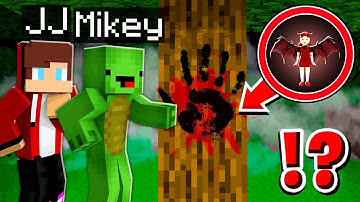 How JJ and Mikey Found The BIGGEST FOOTPRINTS DEMON SQUID-GAME DOLL - Maizen Minecraft