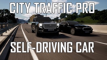 Self-Driving Car Experience with City Traffic Pro [UE5 Asset]