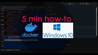 How to: Create your first Docker container on Docker for Windows in 5 minutes
