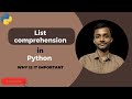 Master List Comprehension in Python | 10X Your Code Efficiency | 2025