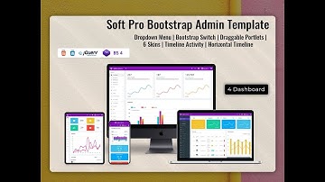 Soft pro Bootstrap Admin Web App lightweight and beautifully designed