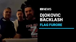 Novak Djokovic's father says he won't attend semifinal following Russian flag controversy | ABC News