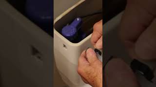 Learn how to replace the flush handle on a toilet  #toilet #diyhomerepair #plumbing #letsfixit