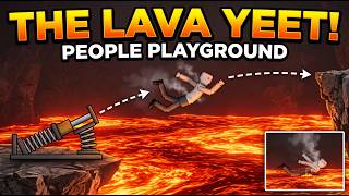 The Impossible Lava Crossing in People Playground