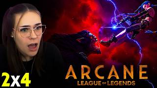 LE DIJO POWDER ! 🤯 JINX vs ... | REACCION ARCANE 2X4  por primera vez