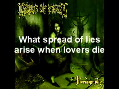 Cradle Of Filth - Byronic Man With Lyrics