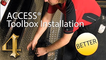 ACCESS® Toolbox Edition Tonneau Cover - Install