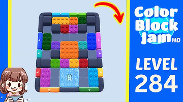 Color Block Jam Level 284 Solution Walkthrough