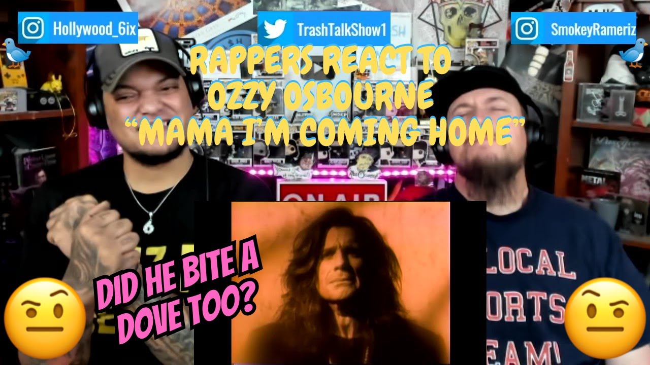 Реакция рэперов на песню Оззи Осборна «Mama I'm Coming Home»!!!