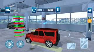 Modern Car Parking Game: Prado Street Car Parker #1 | Red Suv Car | Android Mobile Gameplay screenshot 1