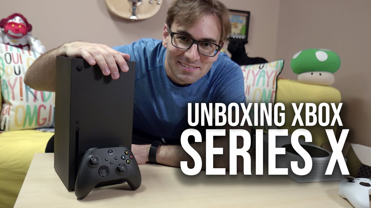 XBOX SERIES X - Unboxing do Console MAIS Poderoso da Nova Geração! 
