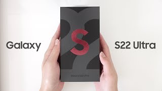 Samsung Galaxy S22 Ultra - Burgundy – Unboxing