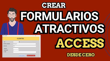 Como crear FORMULARIOS GENIALES Y ATRACTIVOS en Access