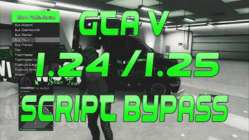 [GTAV/PS3] 1.24 /1.25 NEW MOD MENU SCRIPT BYPASS [CEX AND DEX]