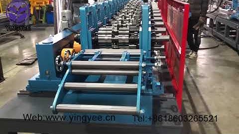 Automatic width change stud and track roll forming machine with motor adjust