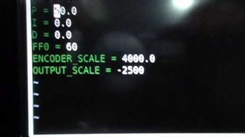 Linux CNC closed loop spindle control