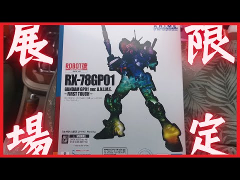 萬代玩具展展場限定!!!RX78GP01開箱!!!