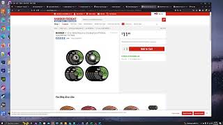 Cutoff Wheel Comparison,  Avanti Pro, Diablo, and Harbor Freight