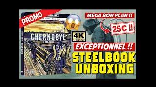 CHERNOBYL ★ EXCEPTIONNEL !!! 😱 MEGA BON PLAN !! STEELBOOK COLLECTOR 4K UHD/BLU-RAY UNBOXING !