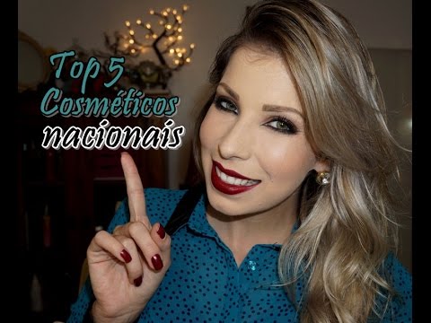 Top 5  cosméticos nacionais