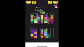 water sort puzzle level 2457