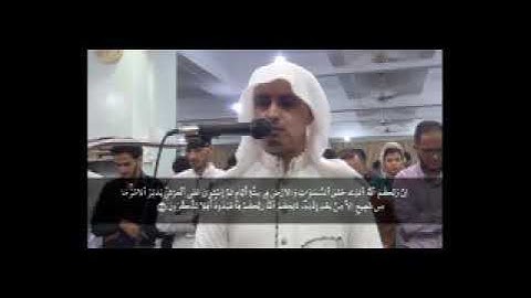 من اروع التلاوات من صلاة القيام للقارئ خليل الصغير