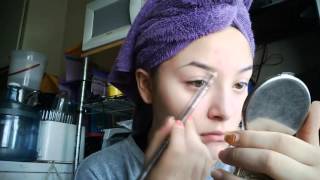 Daily makeup routine