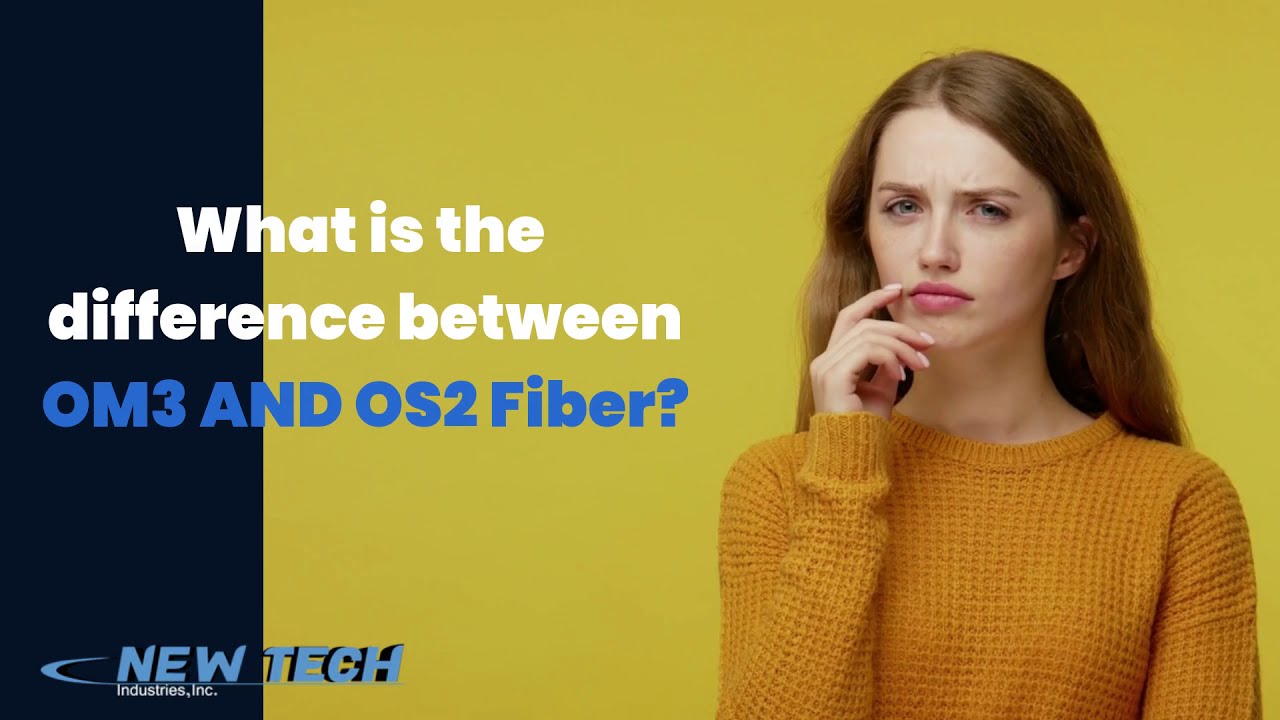 What is the difference between OM3 and OS2 Fiber Optic Cable? - YouTube