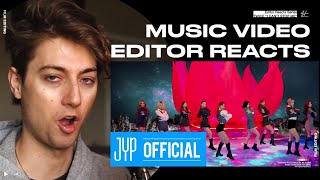 Video Editor Reacts to TWICE 