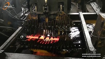 Leaf spring quenching 30S