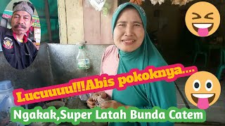 Ngakak,Lucu Abis,A Surya Lagi Ngerjain Bunda Catem yang Super Latah