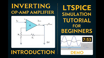 Simulatie van inverterende versterkers in LTspice | Simulatie van elektronische schakelingen met ...