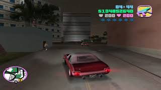 Exploring GTA Vice City While playing Self Control