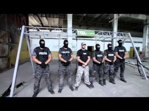 Тренировка c TRX бойцов спецподразделений