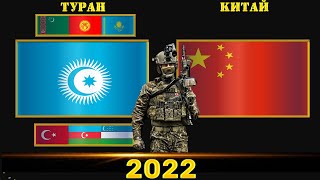 Туран VS Китай Армия 2022🇨🇳 Сравнение военной мощи