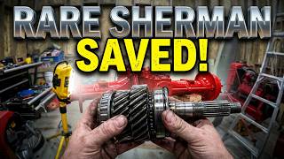 Ford 8N Sherman transmission removal for rear end storage
