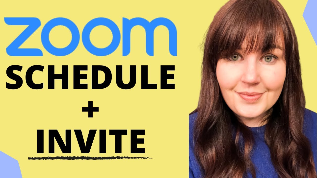 schedule a zoom meeting