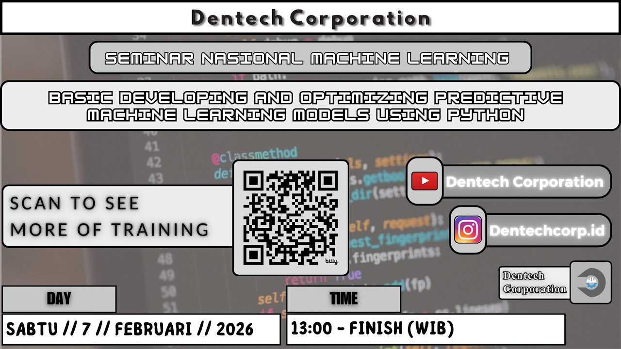 Seminar Nasional Machine Learning Basic Developing and Optimizing ...