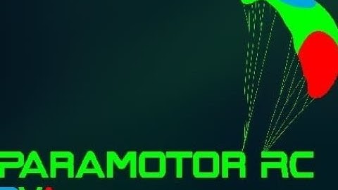 Paramotor-RC  /  Easy 1.4  / Hélice com Led.  /  Carlos Amora