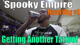 Big Foo Dog Tattoo! | Spooky Empire | Travel VLOG #8