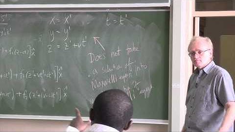 Electromagnetism - LECTURE 13 Part 03/04 - by Prof Robert de Mello Koch