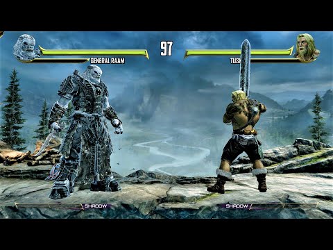 Gears of War General RAAM vs Tusk (Very Hard) - Killer Instinct
