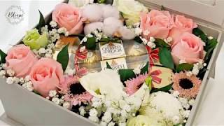 Flower Box With Ferrero Rocher || Surprise Gift Box For Your Love screenshot 5