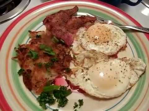 ~ hash browns, bacon & eggs: a real country breakfast ~